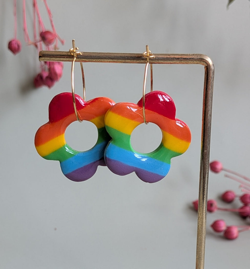Rainbow hoops
