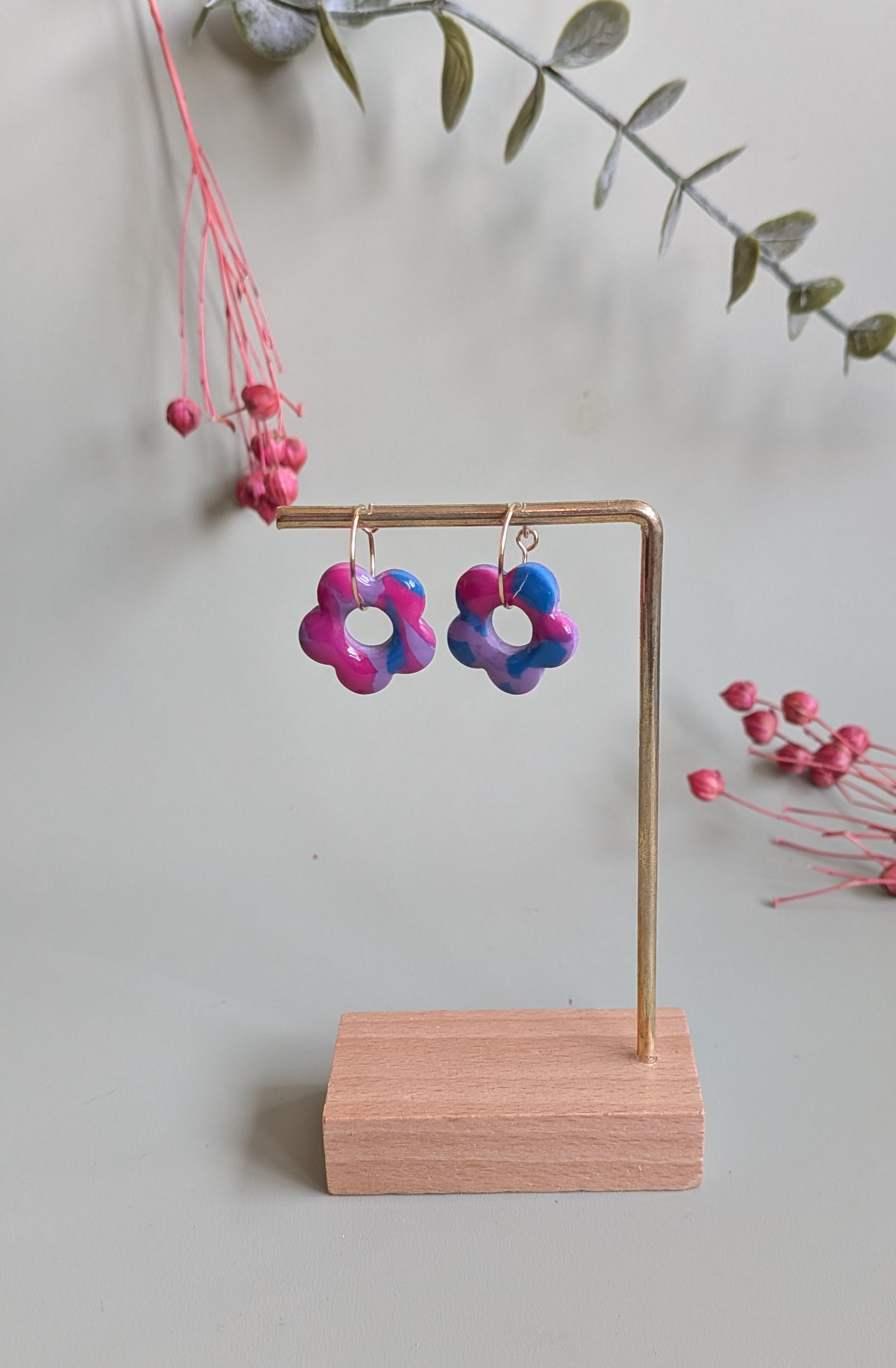 Bisexual Pride Hoops