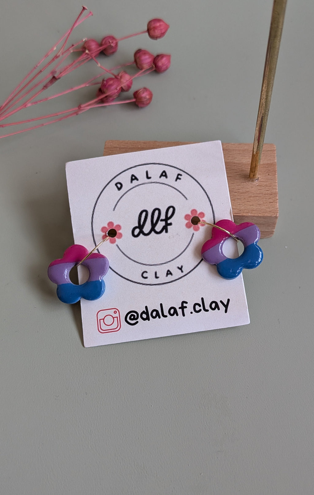 Bisexual Pride Hoops