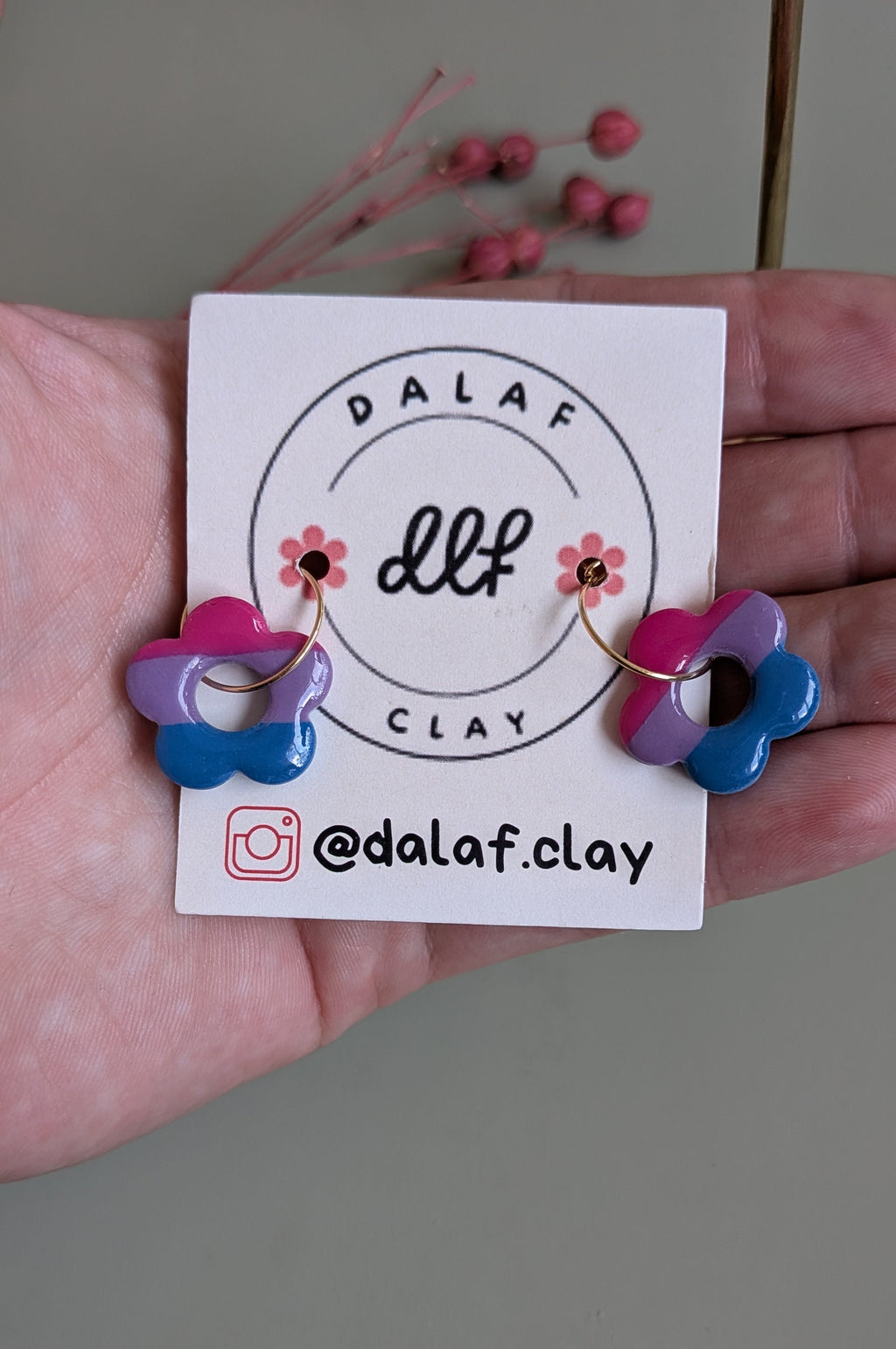 Bisexual Pride Hoops