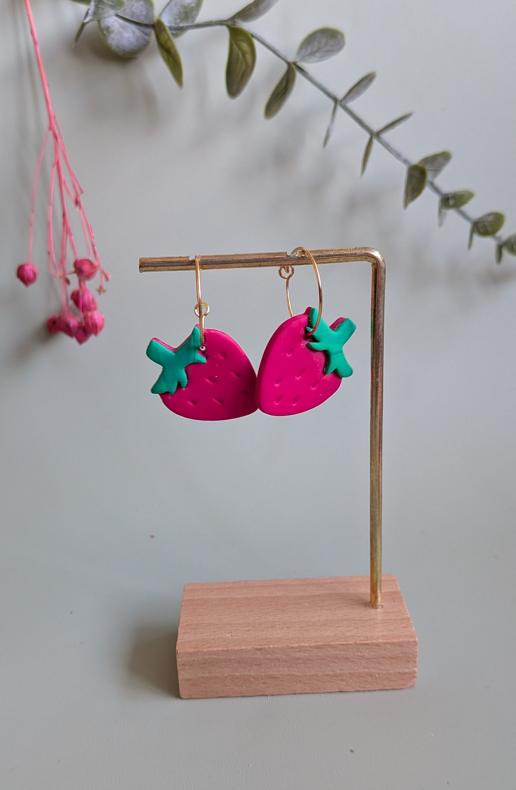 Strawberry Hoops