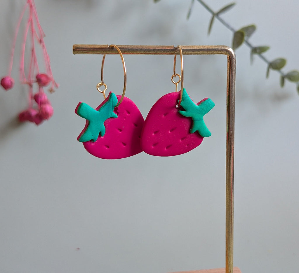 Strawberry Hoops